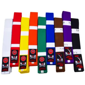 Plain Coloured Martial Arts Grading Belts